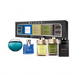 Bvlgari conjunto de 5 miniaturas de perfumes para Homem