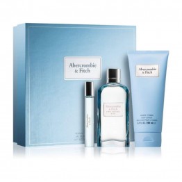 Abercombie & Fitch coffrets perfume First Instinct Blue Woman