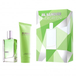 Jil Sander coffrets perfume Evergreen