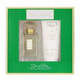 Oscar de la Renta coffrets perfume Live In Love