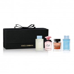 Dolce & Gabbana conjunto de 4 miniaturas de perfumes