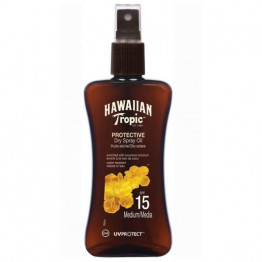 Hawaiian Tropic Protective Dry Spray Oil 