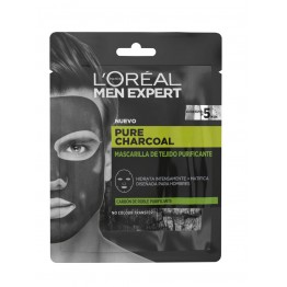 L'Oréal Men Expert Pure Charcoal Máscara Tecido Purificante