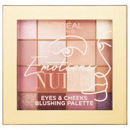 L'Oréal Emotions Nude Eyes & Cheecks Blushing Palette