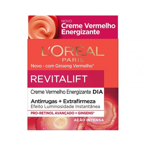 comprar L'Oréal Revitalift Creme Vermelho Energizante com bom preço em Portugal