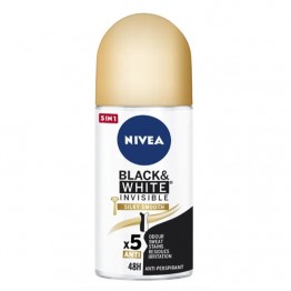 Nivea Black & White Invisible Silky Smooth Roll On