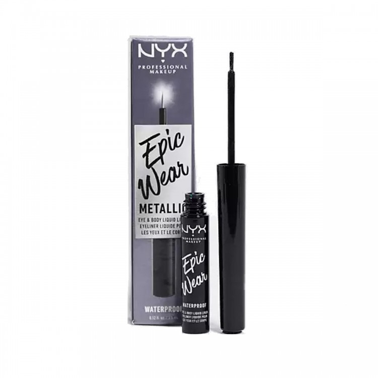 Nyx Epic Wear Metallic Waterproof Liquid Eye Liner 5849