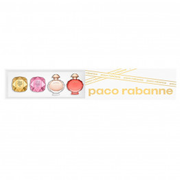  Paco Rabanne conjunto de 4 miniaturas de perfumes para mulher