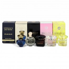 Versace conjunto 5 miniaturas de perfumes para Mulher