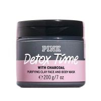 Victoria's Secret Pink Detox Time Charcoal Face & Body Mask