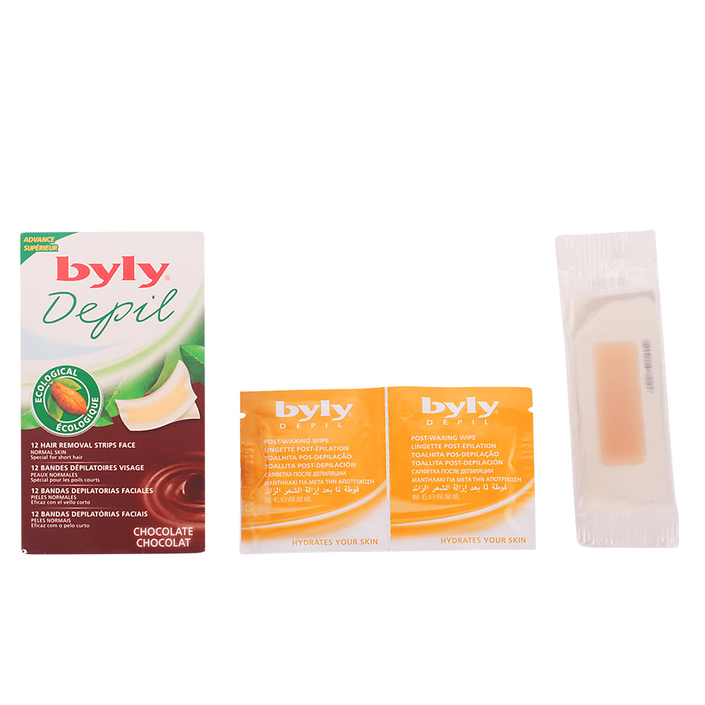 Bandas Depilatórias Faciais Depil Chocolate  (12 uds)