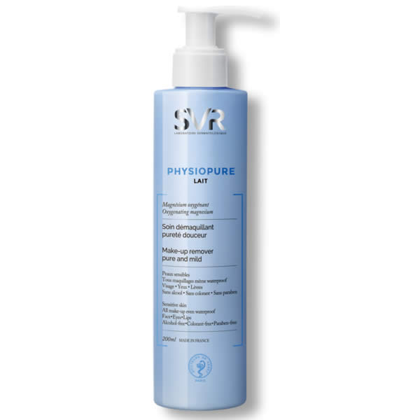 Removedor de maquiagem Physiopure SVR 200ml de leite
